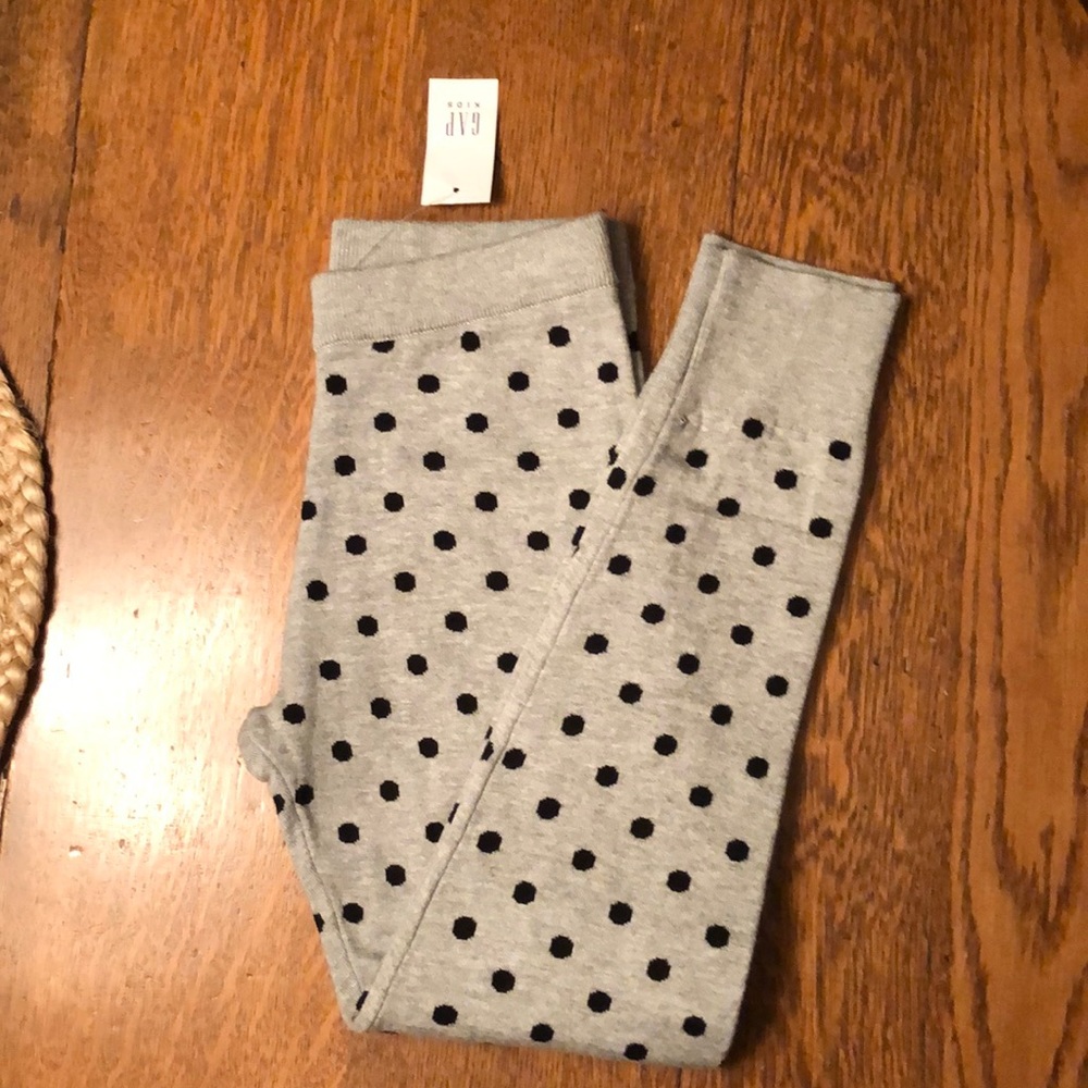 GAP kids NWT dot sweater leggings size small